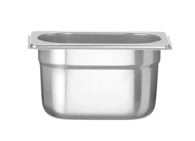 Gastronormbak rvs 1/9 100 mmProfi Line 1/box