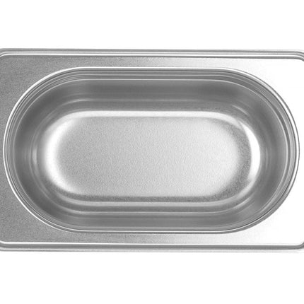 Gastronormbak rvs 1/9 100 mmProfi Line 1/box