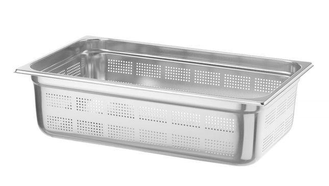 Gastronormbak1/1/ 150 mm rvs geperforeerd 1/box