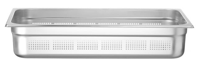 Gastronormbak1/1 100 mm rvs geperforeerd 1/box