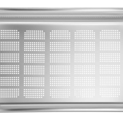 Gastronormbak1/1 100 mm rvs geperforeerd 1/box