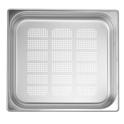 Gastronorm container s/s 2/3 65 mmProfi Line perforated 1/box