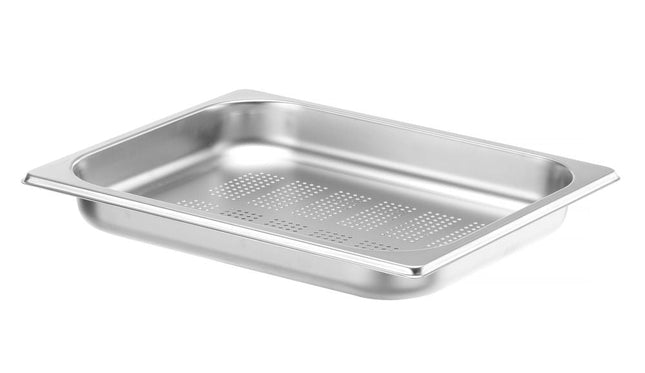 Gastronormbak rvs 1/2 40 mmProfi Line geperforeerd 1/box