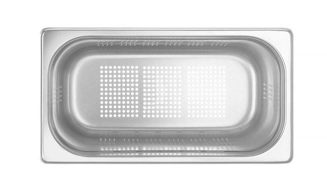 Gastronormbak rvs 1/3 200 mmProfi Line geperforeerd 1/box