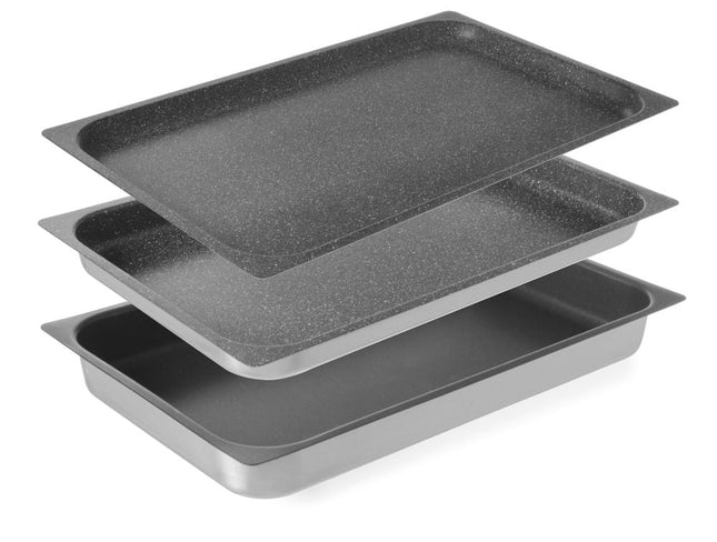 Gastronormbak 1/1 40 mmaluminium non-stick coating 1/box