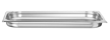 Hendi Kitchen Line gastronormbak 1/1 40 mm – ondiepe rvs GN-bak voor serveren en bewaren