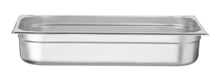 Hendi Kitchen Line gastronormbak 1/1 100 mm – diepe rvs GN-bak voor grootkeuken en cateringbuffet
