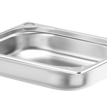 Hendi GN-bak 1/2 65 mm rvs Kitchen Line – gastronormbak van bovenaf voor warmhouden en serveren