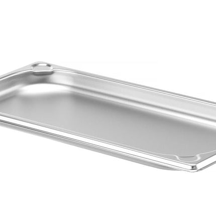 Hendi GN-bak 1/3 20 mm rvs Kitchen Line – lage gastronormbak van bovenaf voor buffet en catering