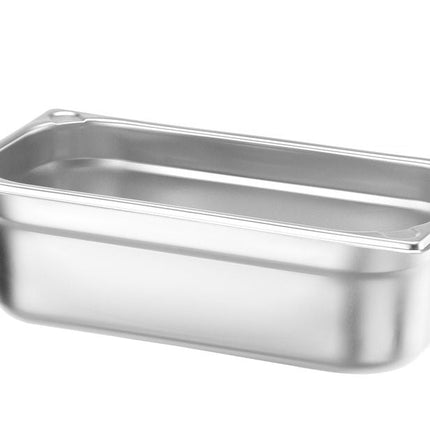 Hendi GN-bak 1/3 100 mm rvs Kitchen Line – diepe gastronormbak voor buffet en cateringkeuken