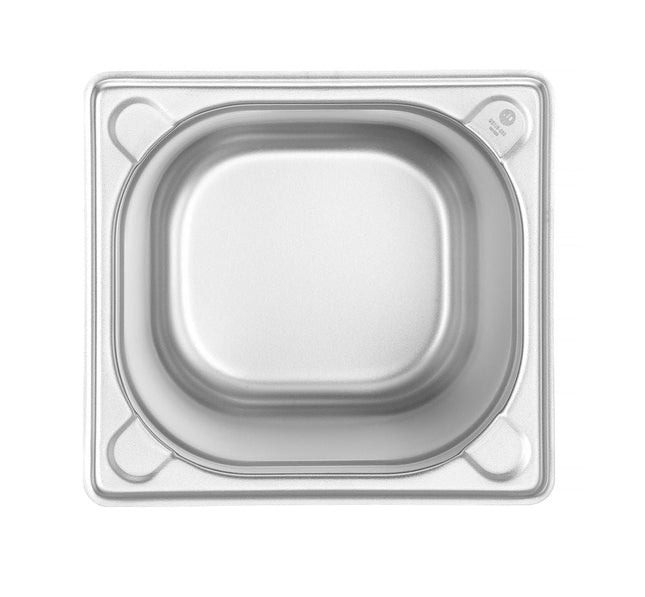 Gastronormbak1/6 100 mm rvs Kitchen Line 1/box