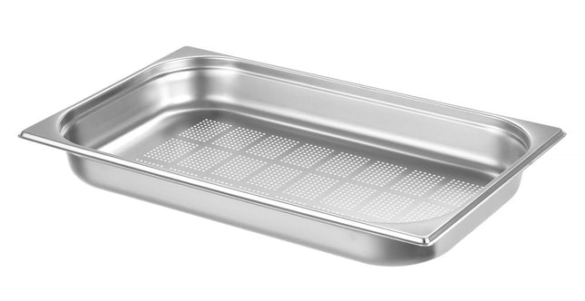 Gastronormbak rvs 1/1 65 mmKitchen Line geperforeerd 1/box