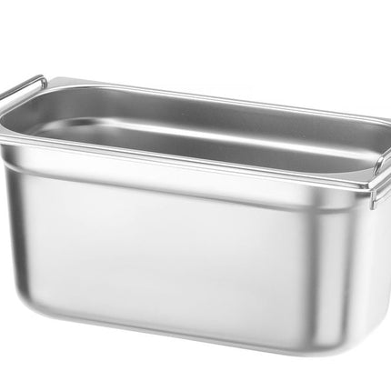 Roestvrijstalen GN 1/3 bak Hendi 150 mm diep Budget Line voor keuken en cateringlijn