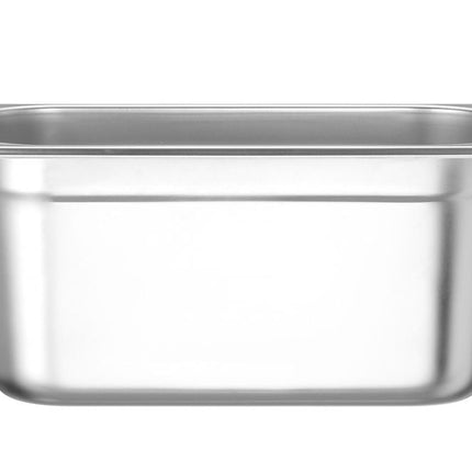 Hendi gastronormbak 1/3 150 mm rvs met handgrepen – compacte GN-bak voor saladette en buffet