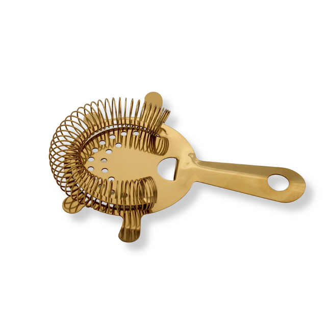 APS strainer gold plated with 4 prongs