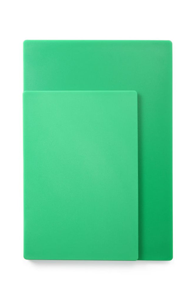Cutting board 600x400x18 mm greenfruit, vegetable HDPE 500 1/box