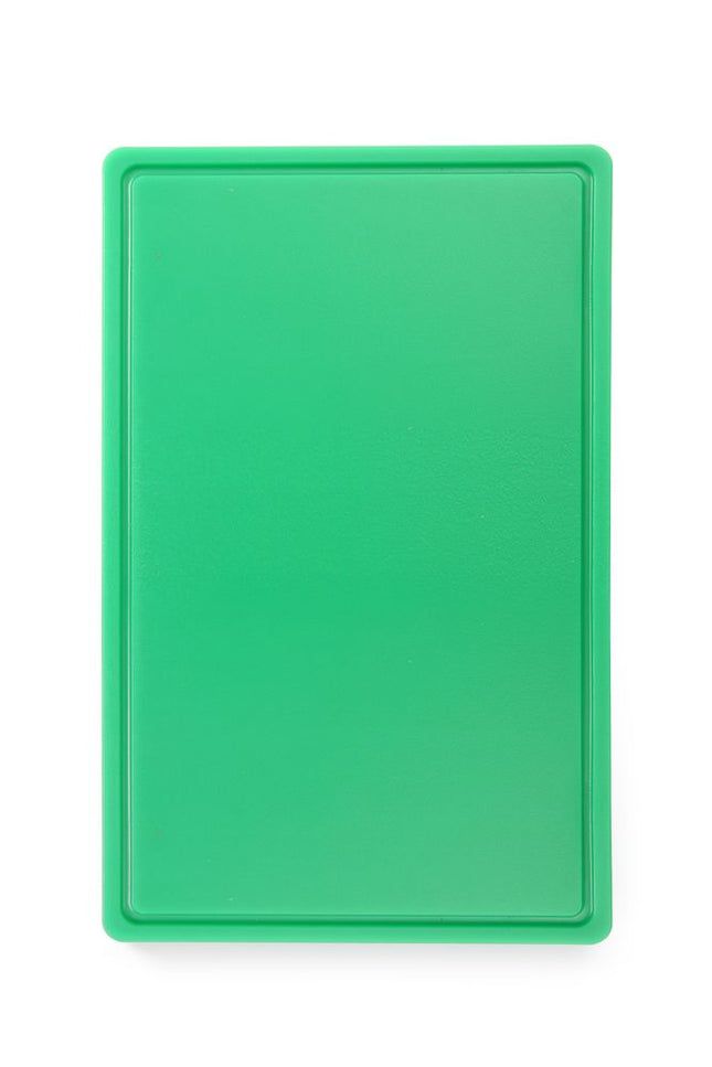 Cutting board GN 1/1 15 mm green vegetables, vegetable HDPE 500 1/box