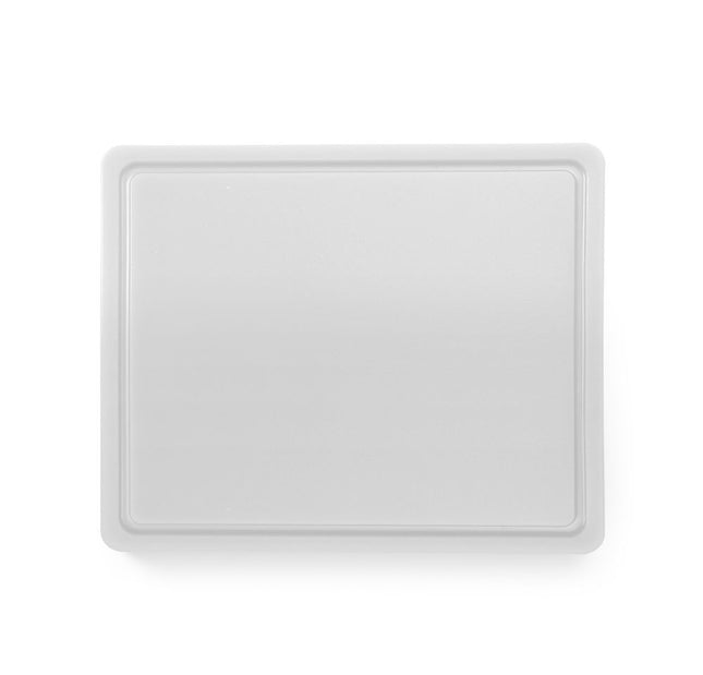 Cutting board GN 1/2 12 mm white cheese, bread HDPE 500 1/box