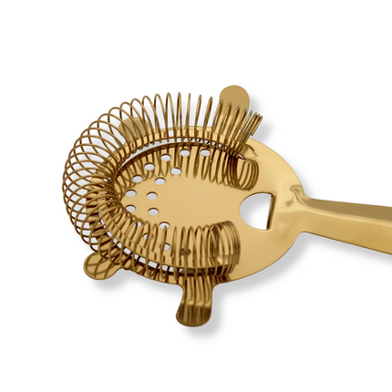 APS strainer gold plated with 4 prongs