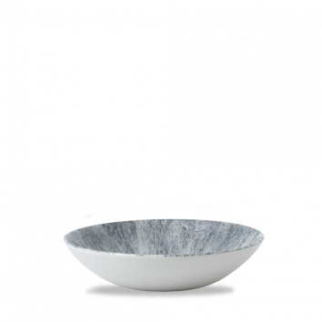 Churchill Stone Pearl Grey Evolve coupekom Ø 18 cm – randloze porseleinen kom voor de horeca