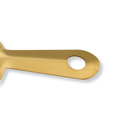 APS strainer gold plated with 4 prongs
