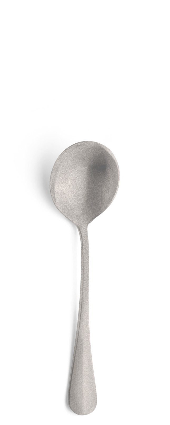 Amefa Baguette Stonewash ronde soeplepel 17,2 cm – mat rvs lepel voor de horeca
