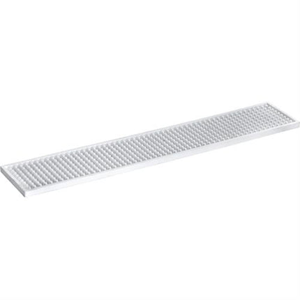 APS barmat wit 53 x 10 cm - antislip mat voor glazen achter de bar