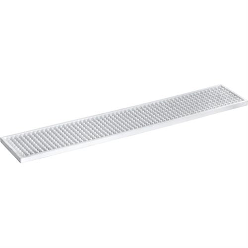 APS barmat wit 53 x 10 cm - antislip mat voor glazen achter de bar