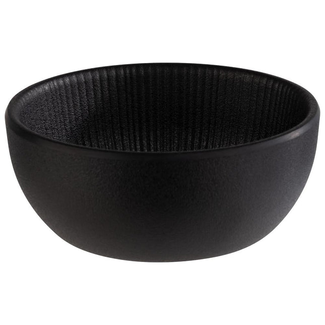 Kom Nero 85 x 85 mm Melamine Zwart