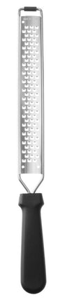 Rasp narrow stainless steel rough black PP handle 35x220/390 mm 1/box