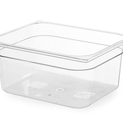 Gastronormbak 1/2 150 mmpolycarbonaat transparant 1/box
