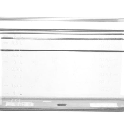 Hendi gastronormbak 1/3 150 mm polycarbonaat transparant – GN-bak voor saladette en catering