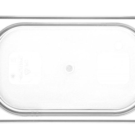 Gastronormbak 1/4 65 mmpolycarbonaat transparant 1/box