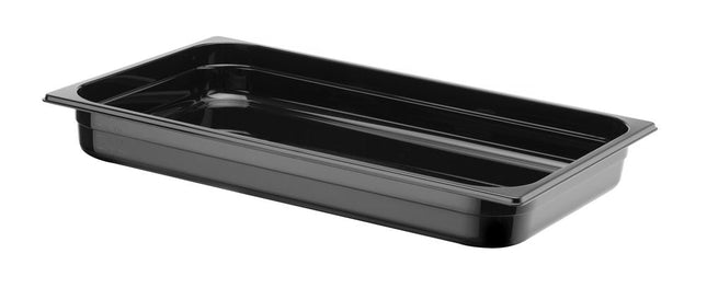 Gastronormbak1/1 65 mm PC zwart 1/box