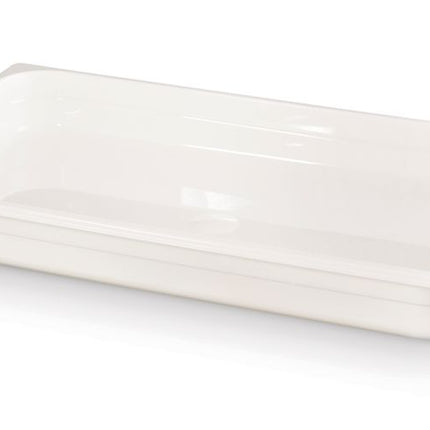 Gastronormbak1/1 65 mm polycarbonaat wit 1/box
