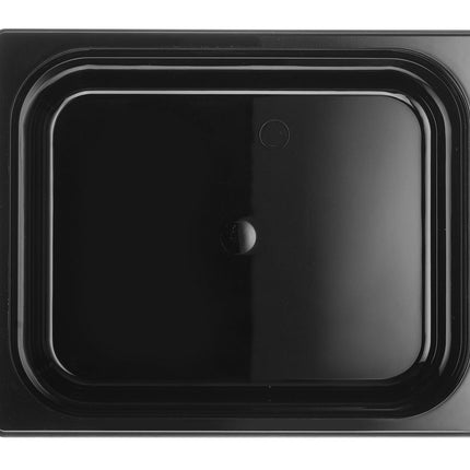 Gastronormbak1/2 150 mm polycarbonaat zwart 1/box