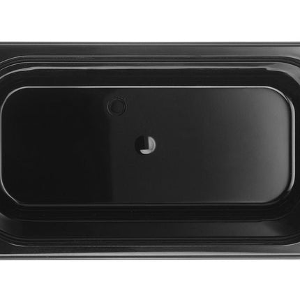 Gastronorm container 1/3 200 mm polycarbonate black 1/box