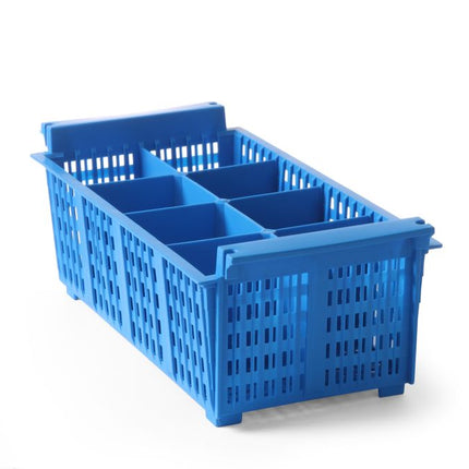Cutlery basket 8 compartments plastic 425x205x150 mm 1/box