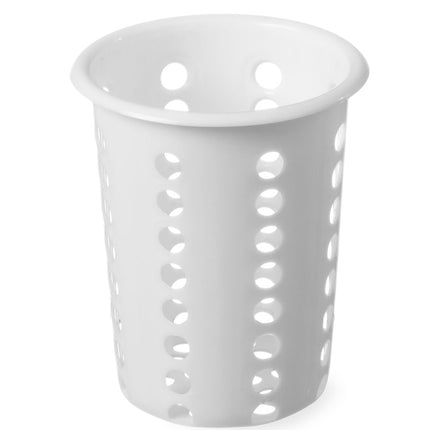 Hendi bestekkorf rond wit PP 137x97 mm – losse bestekhouder voor vaatwasser en spoelkeuken
