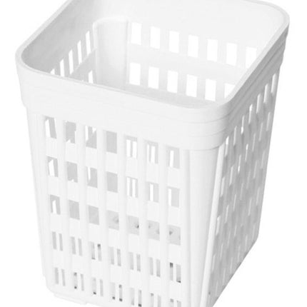 Hendi bestekkorf vierkant wit PP 110x110x140 mm – bestekbakje voor vaatwas in restaurant