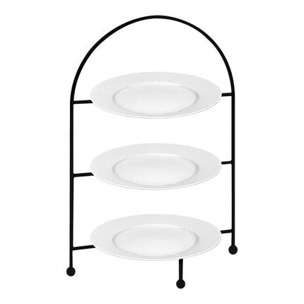 Etagere/Serveerstand incl borden ø 21 cm