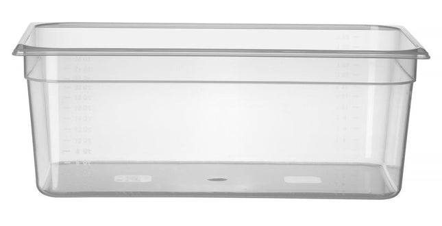 Gastronormbak GN 1/1 100 mmpolypropyleen 1/box