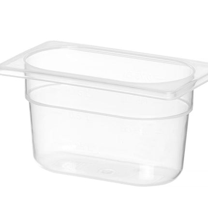 Gastronormbak GN 1/9 100 mmpolypropyleen 1/box
