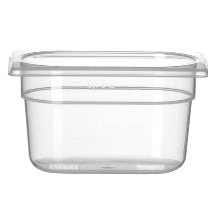 Gastronormbak GN 1/9 100 mmpolypropyleen 1/box