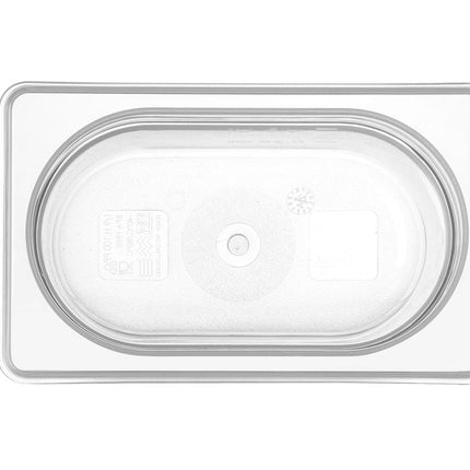Gastronormbak GN 1/9 100 mmpolypropyleen 1/box