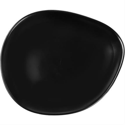 APS Ming dessertbord 21 cm zwart - keramisch bord voor desserts