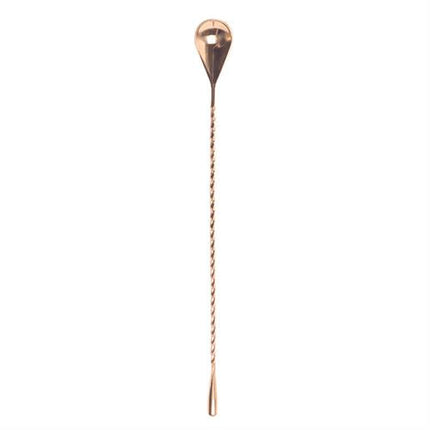 47 Ronin barlepel goudkleurig 30 cm – gouden roerlepel voor cocktails in de horeca