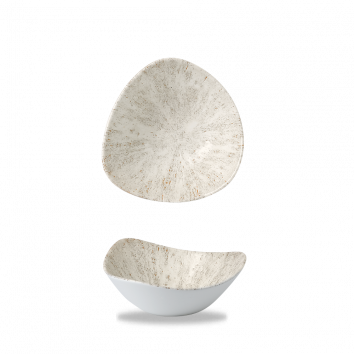 Churchill Stone Agate Grey Lotus kom Ø 18 cm – porseleinen kom voor restaurants