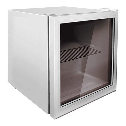 EMGA opzetkoelkast 50 liter met glasdeur – tafelmodel displaykoeling voor de bar