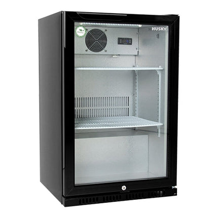 Display Cooler 1-Door Black